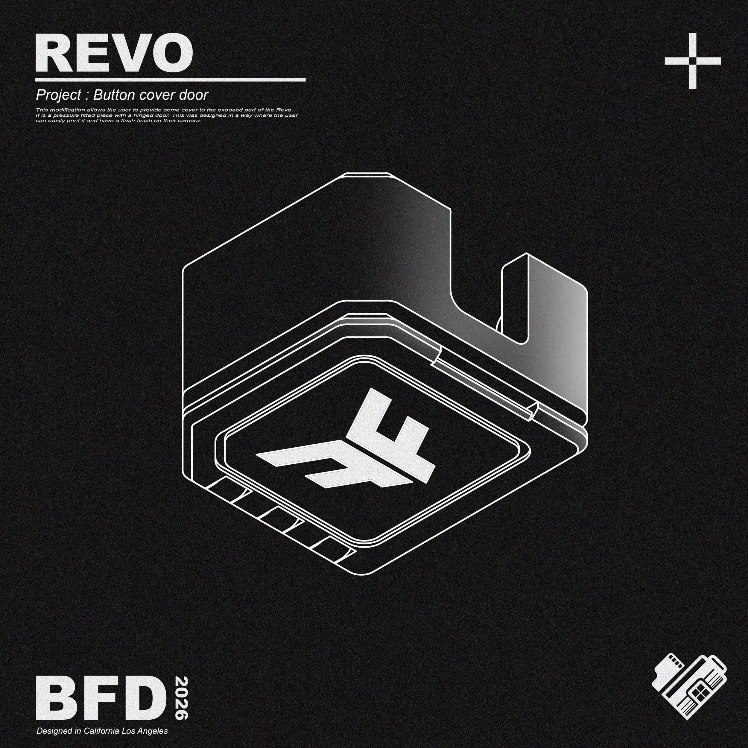 REVO Bottom Cover Door - Free STL